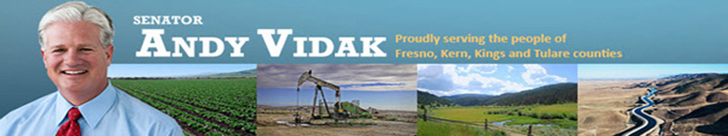 Senator Andy Vidak, Representing California’s 14th District